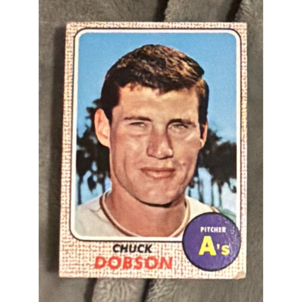 1968 Topps - Chuck Dobson #62
